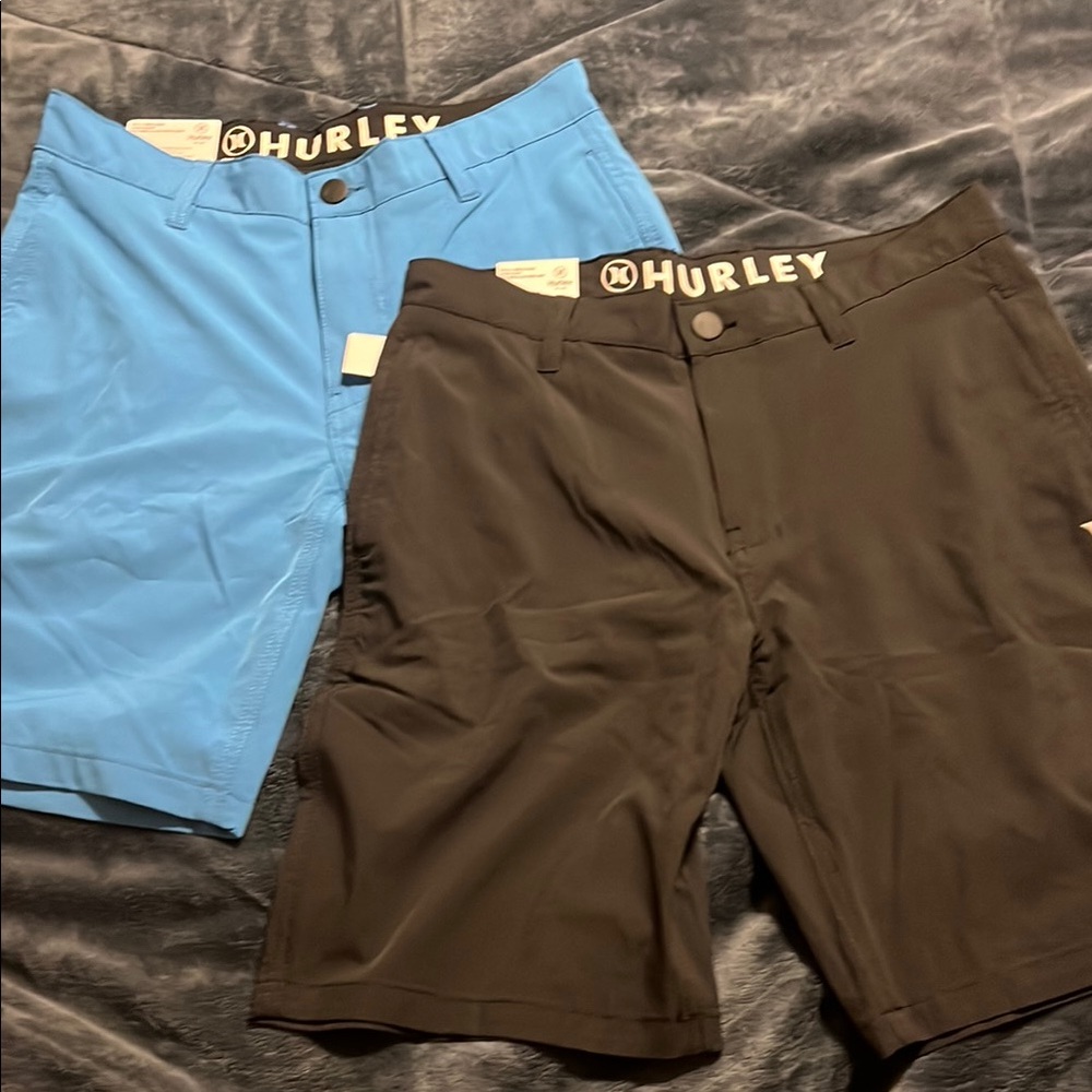 Hurley Dual-Color Shorts Set